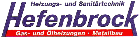Firmenlogo von Hefenbrock Heizungs- & Sanitärtechnik 16909 Wittstock